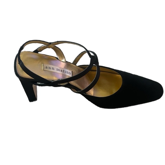 Ann Marino Shoes - Ann Marino Black Strappy Heels